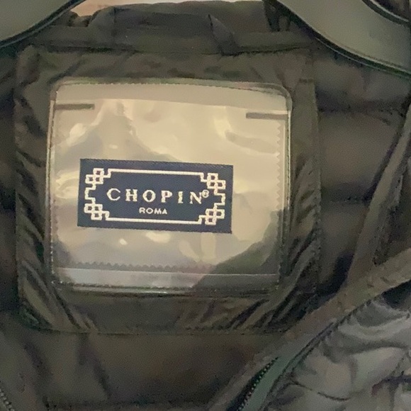 Black Light Weight Puffer Jacket. (Not down) - Picture 2 of 4